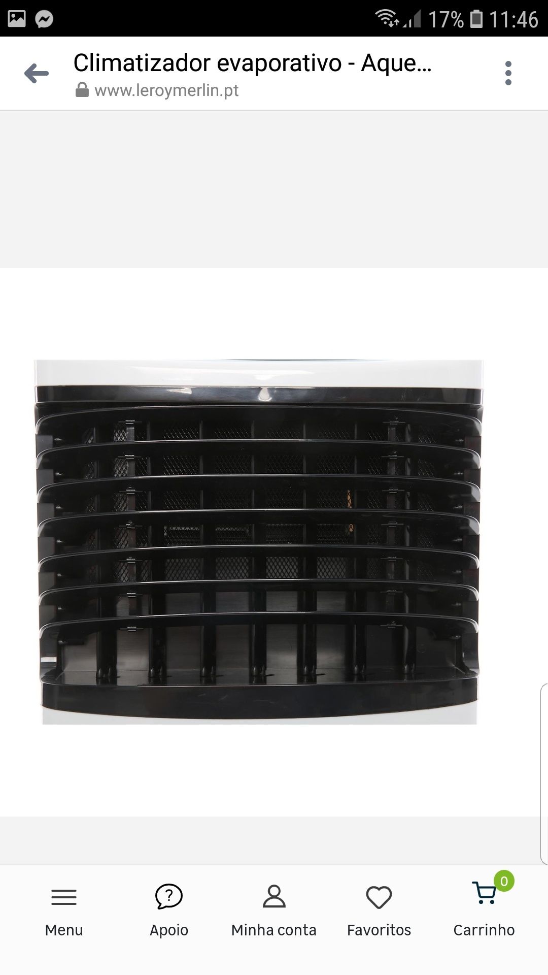 Conjunto Climatizador evaporativo E-Confort 1300C + 1 air cooler