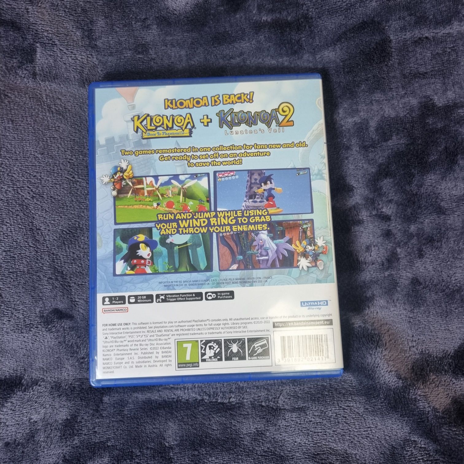 Klonoa Phantasy Reverie Series Ps5