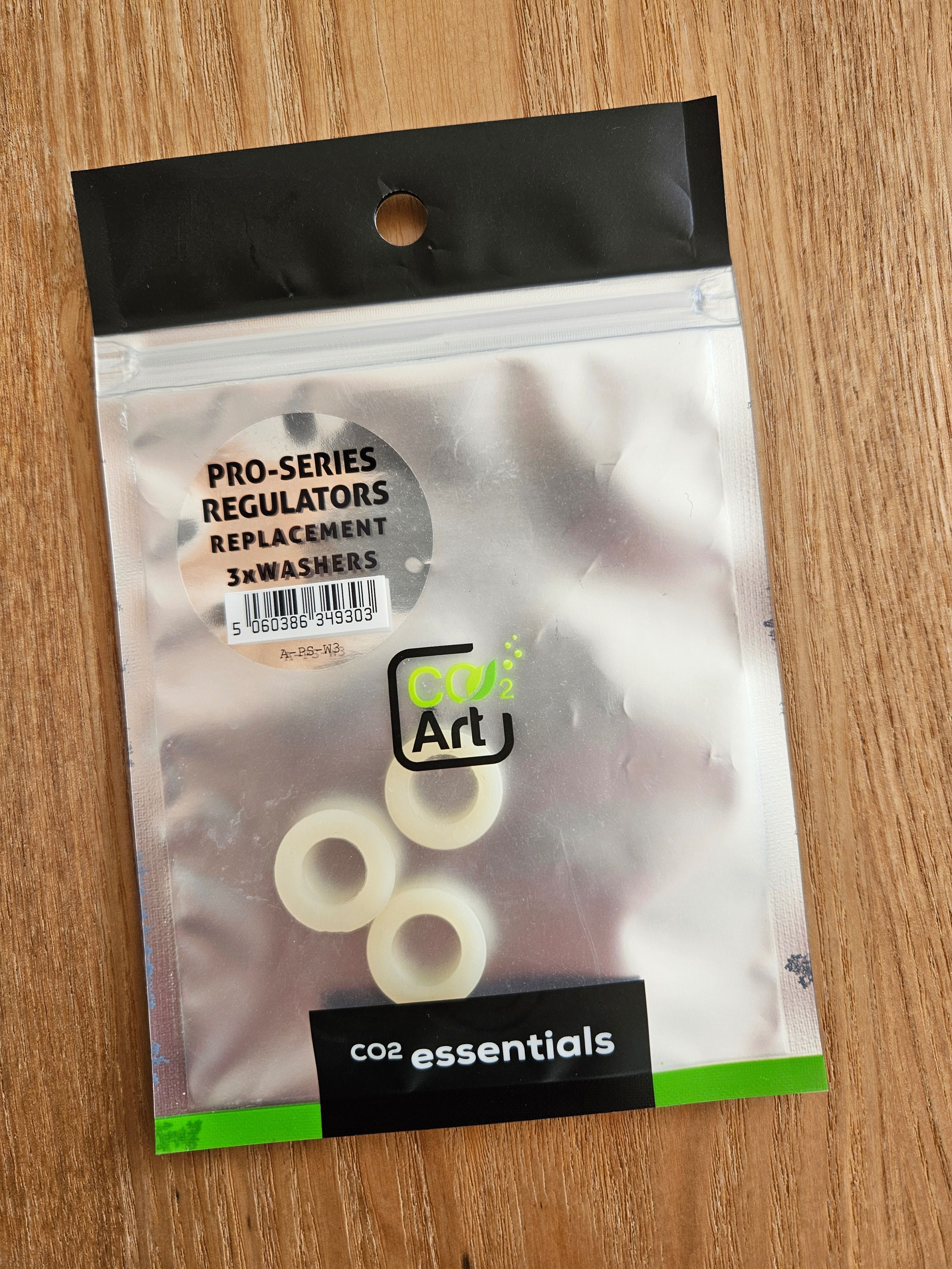 Substituição 3x Washer para CO2Reguladores Art-Pro-Series