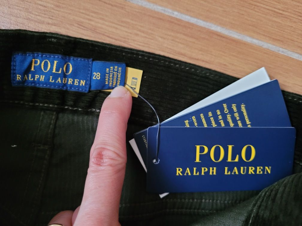 Spodnie Sztruksowe Damskie Ralph Lauren 28 M