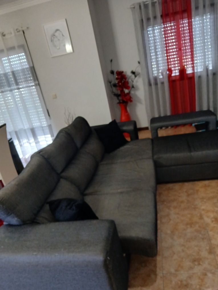 Estante completa para TV + Sofá