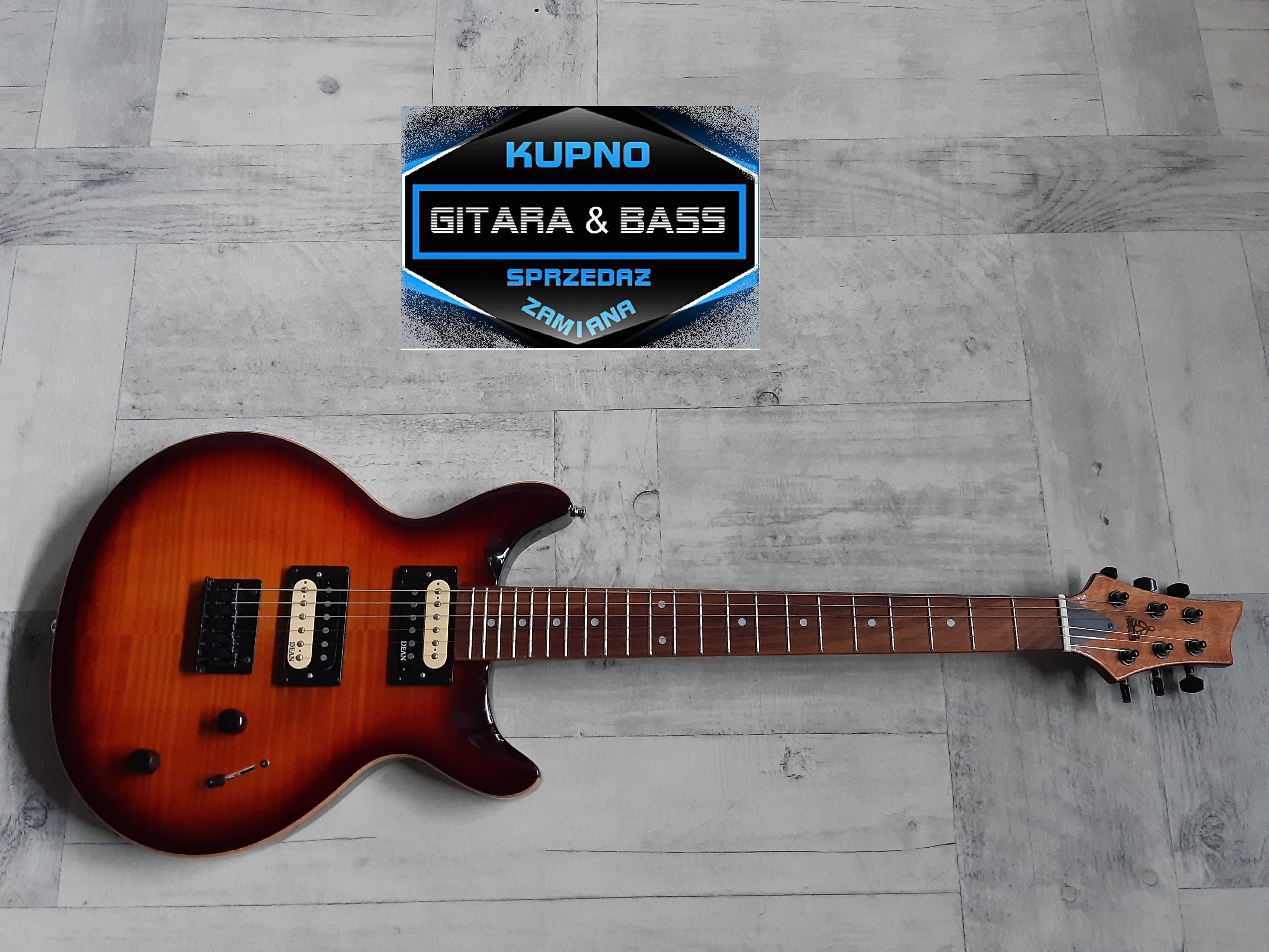 Piękna Gitara Sirius Dean -sunburst- PRS style -wysyłka Gratis-zamiana
