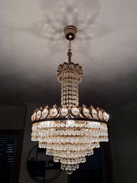 Lustre/ Candeeiro de Cristal