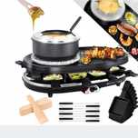 Raclette grill elektryczny KESSER  czarny 1500 W