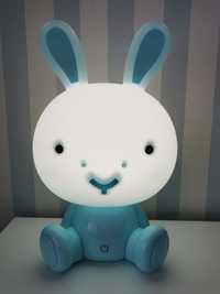 Lampka królik błękit