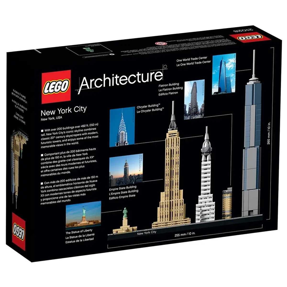 LEGO Architecture 21028 - New York City (NOVO E SELADO)