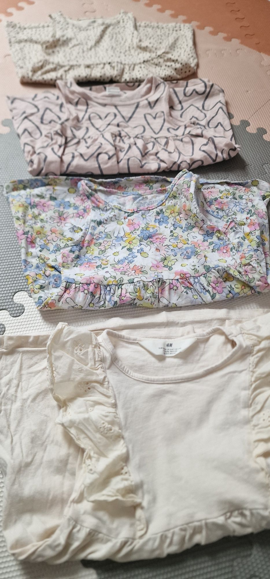 Sukienki letnie H&M rozm. 92 98/104