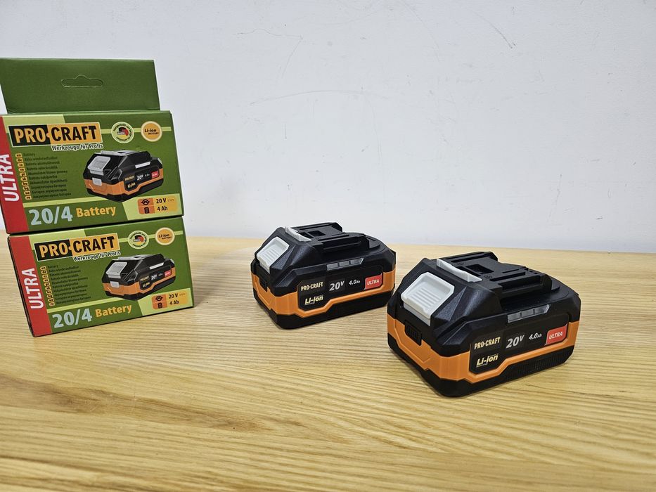05.2025г. АКБ 4.0Ah ProCraft Ultra /stromo макита Аккумулятор Гарантия