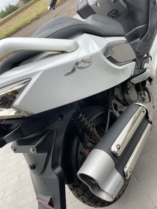 Skuter 125 Daelim S3 biały duży automat max