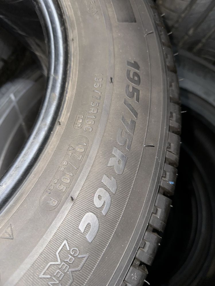 Резина 195/75/16C Michelin R16C комплект літо 4 шт