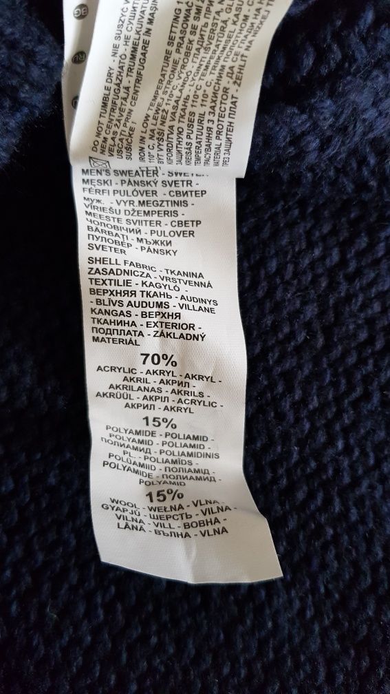Sweter męski XL z kapturem