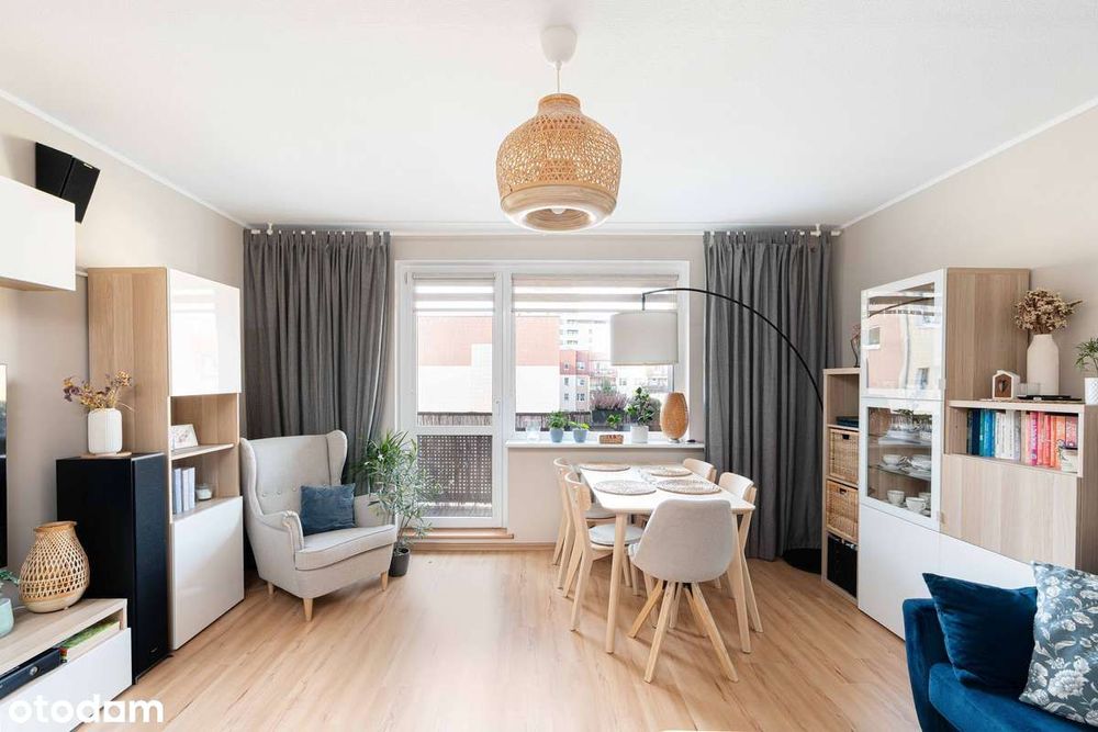 Osiedle Lotnictwa Polskiego|49,8m2|Zadbane| 2 pokoje|Balkon|Garaż