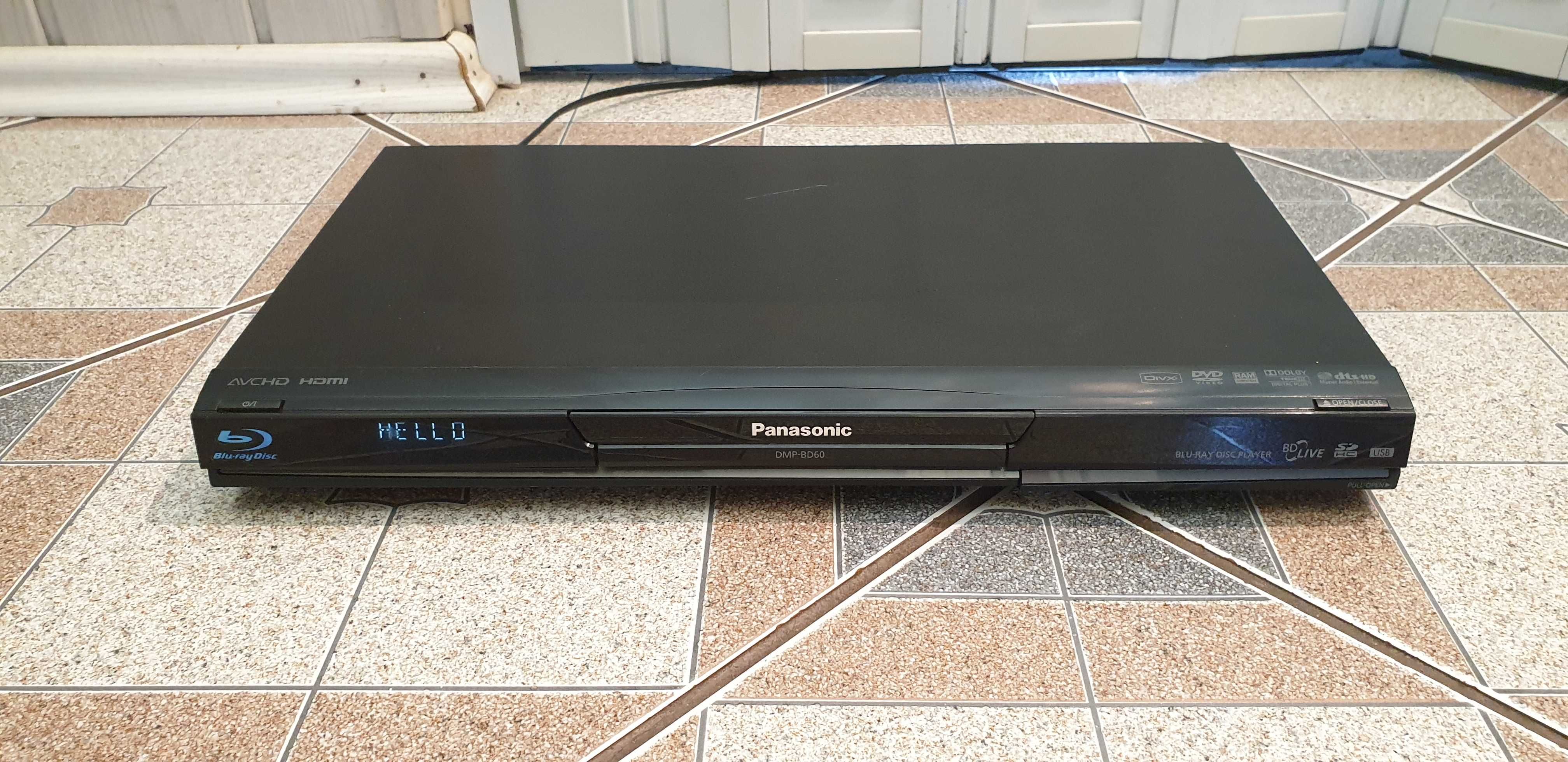 Panasonic DMP-BD60, Blu-Ray odtwarzacz