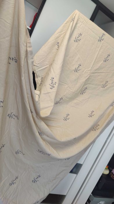 MONALIZA Иероглифы Комплект Простынь 145х210 и Две Наволочки 65х45 см