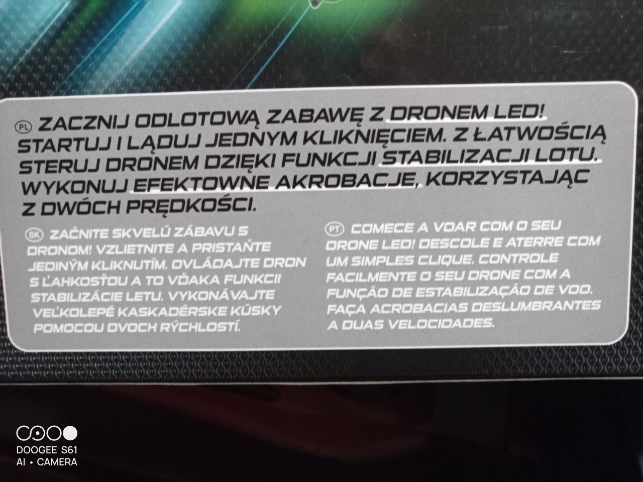 Nowy dron zdalnie sterowany
