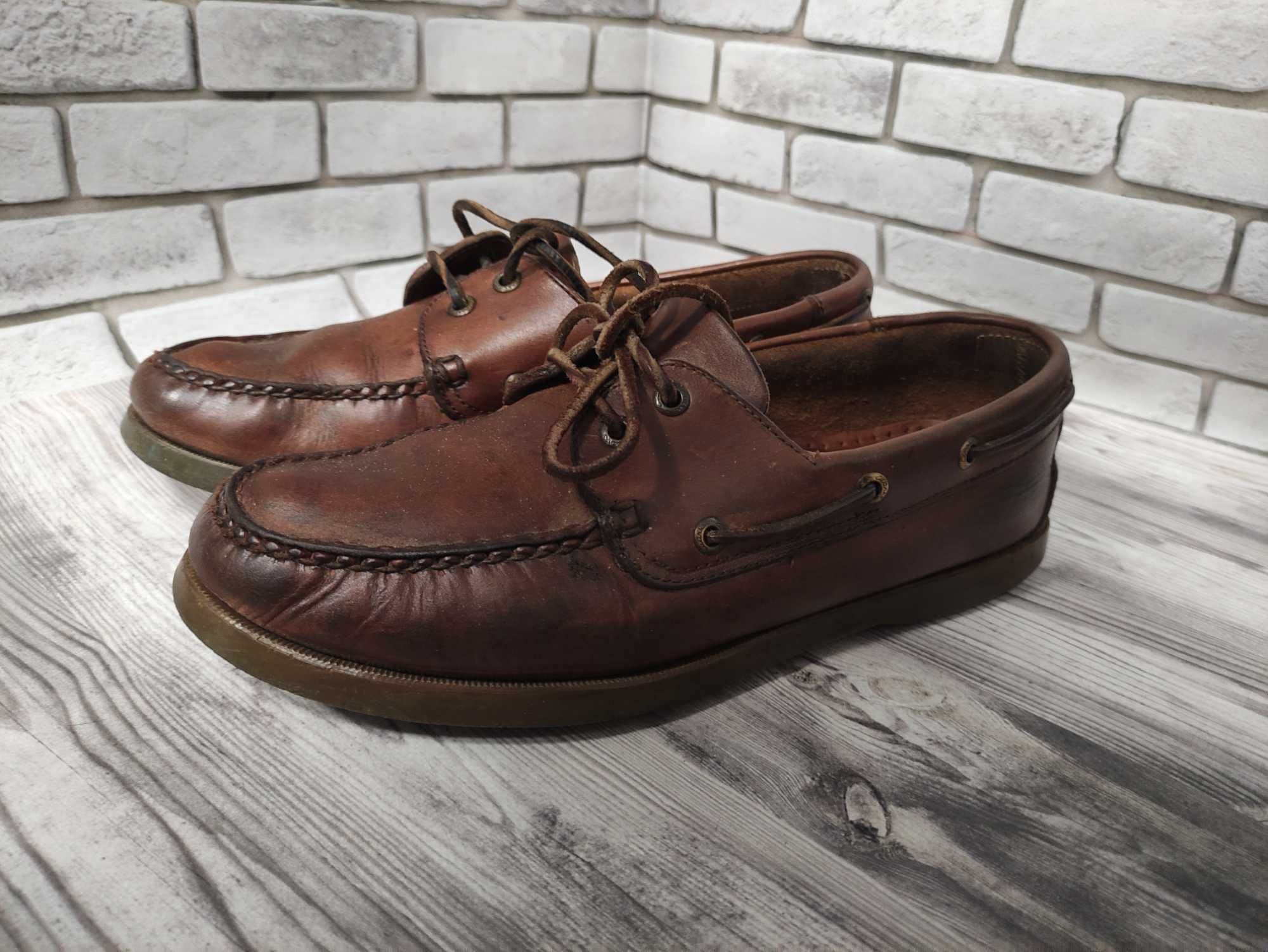 Шкіряні топсайдери Clarks, розмір 42