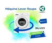 Máquina Lavar Roupa 8Kg 1400RPM Branco SILVER