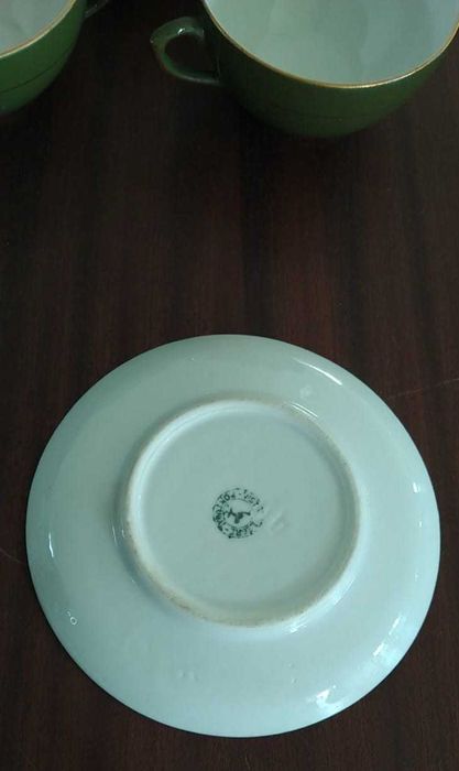 Conjunto de 13 chávenas de chá da VA –  1881/1921