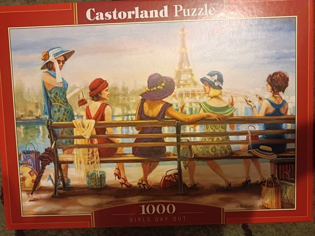 Puzzle 1000 elementów Castorland. Girls day out