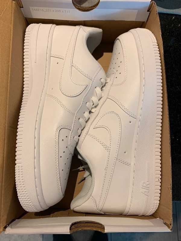 Nike Air Force One All White 44