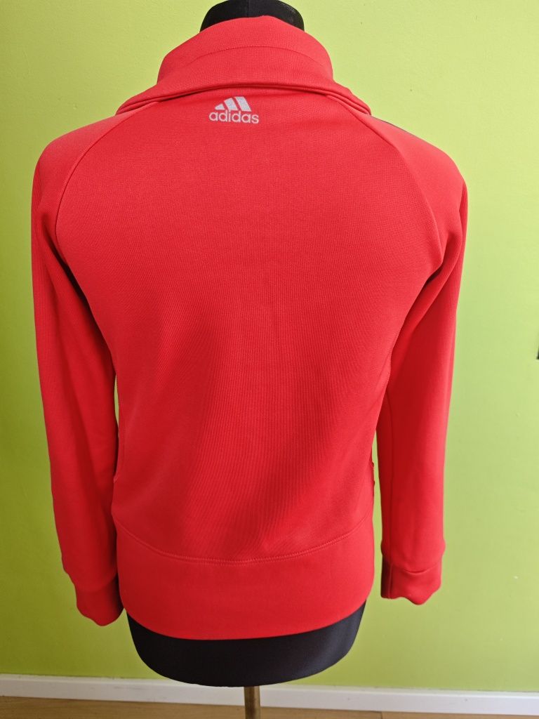Bluza ja zamek Adidas 36 czerwona damska