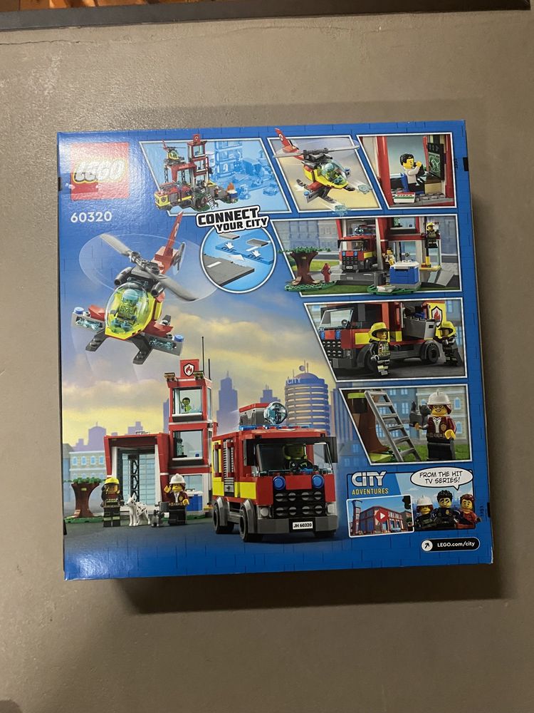 Lego 60320 - Remiza strażacka - NOWE!