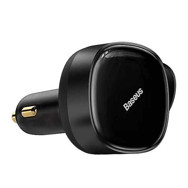 Baseus Enjoyment ładowarka samochodowa 2w1/30W czarny (CGTX)