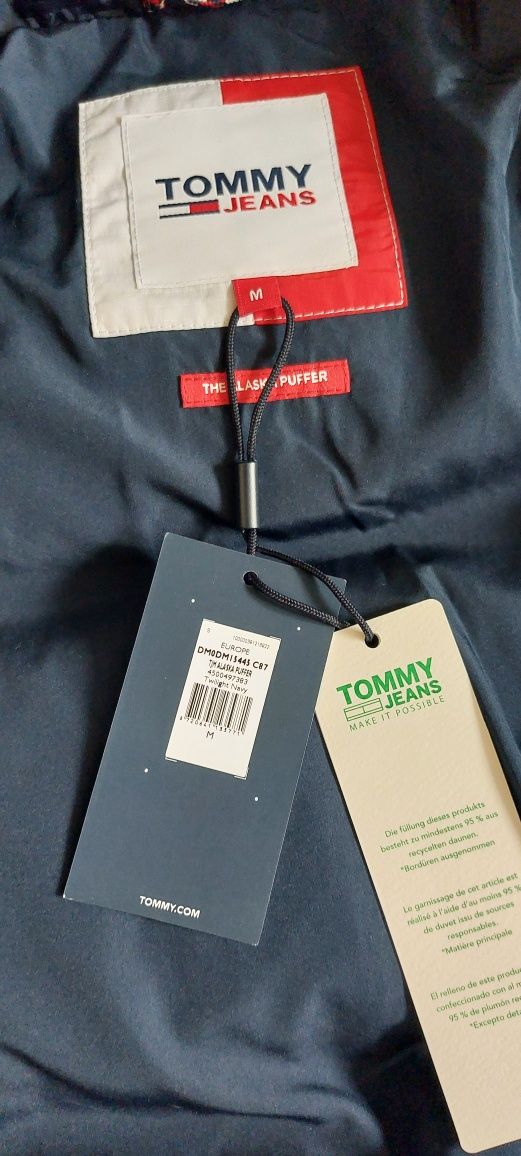 Kurtka zimowa Tommy Hilfiger/Jeans rozmiar M/L - Oryginał Premium!