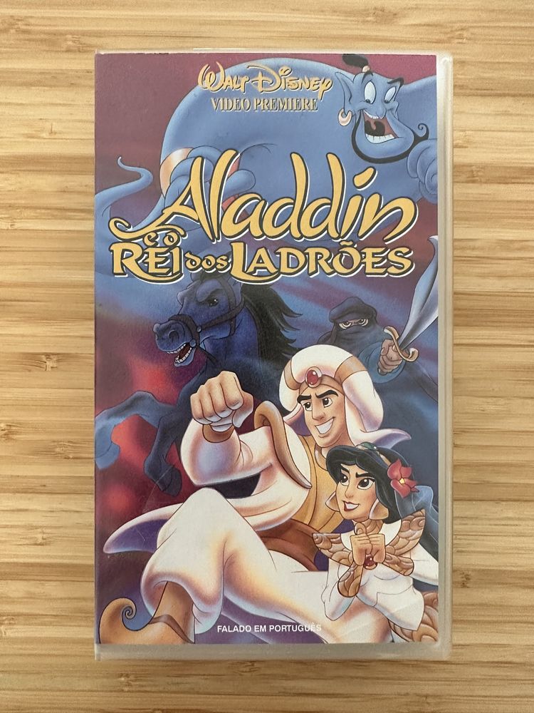 VHS - Aladdin do Rei dos Ladrões