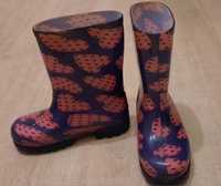 Продам гумові резинові (сапожки) чобітки для дівчинки  24 розмір