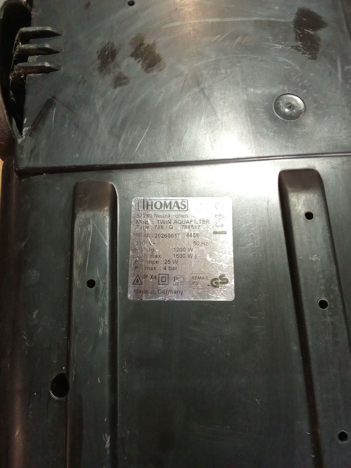 Моющий пылесос..Thomas..в рабочем состоянии