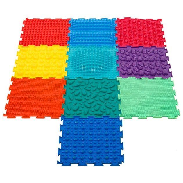 Масажний ортопедичний килимок-пазл Stopafit 4-10 модулів