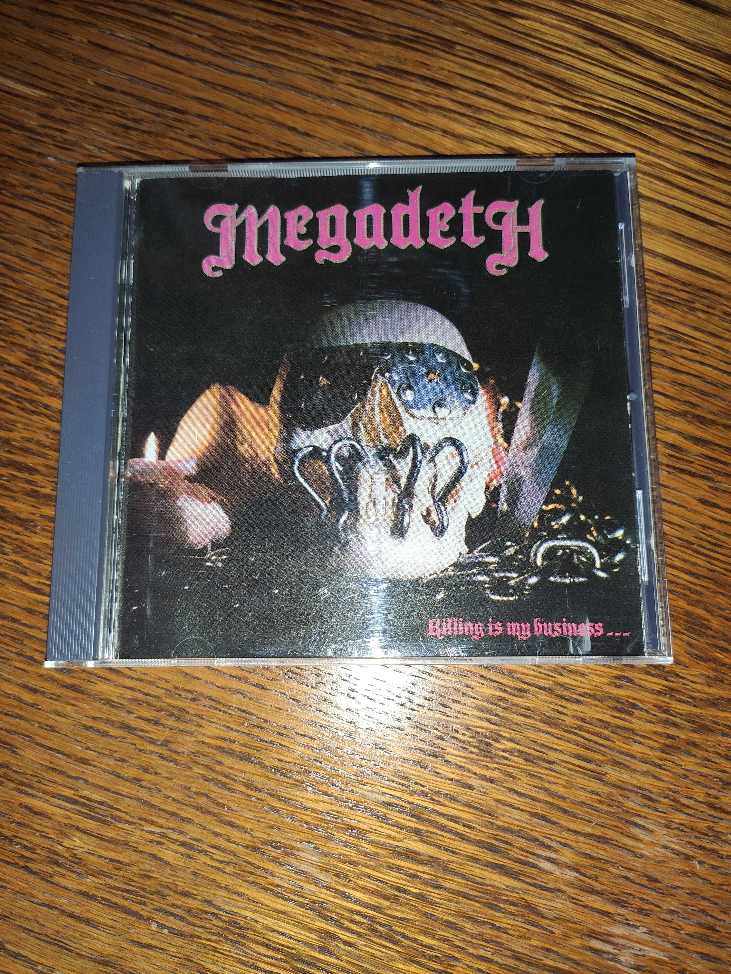 Megadeth - Killing Is My Business, CD 1987, Combat, USA, czerwony