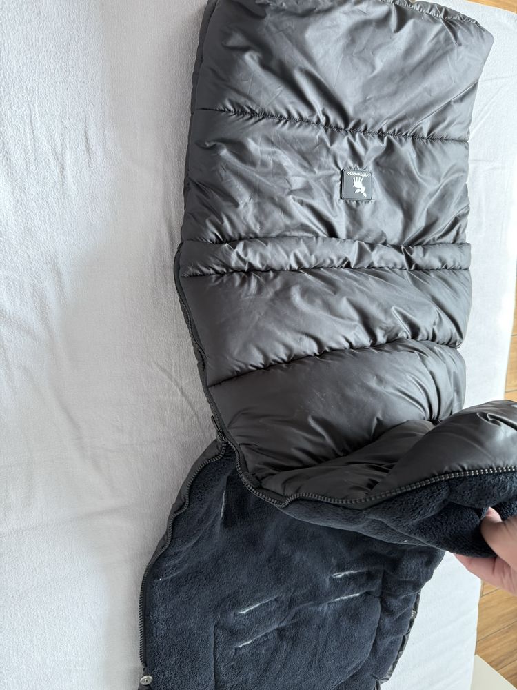 Cottonmoose ŚPIWOREK zimowy do wózka śpiwór COMBI YUKON 3w1 długi