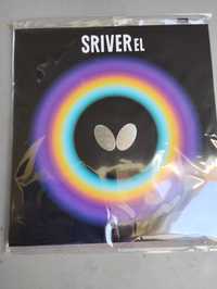 75. Okładzina Butterfly  Sriver EL, czarna, grubość 1,7