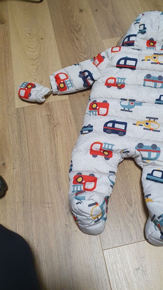 Kombinezon zimowy i kurteczka