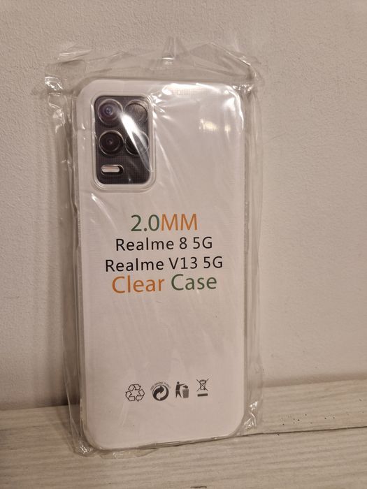 Back Case 2 mm Perfect do REALME 8 5G Przezroczysty