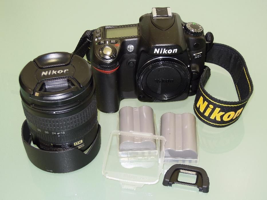 NIKON D80 KIT (com NIKKOR 18-70mm/3.5-4.5G)