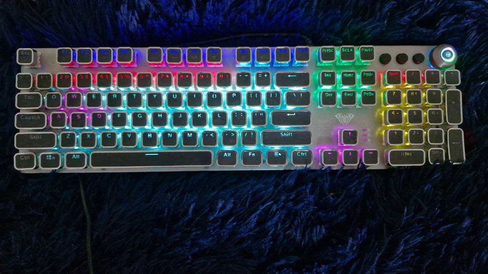 Клавіатура AULA Fireshock V5 Mechanical Wired Keyboard RED