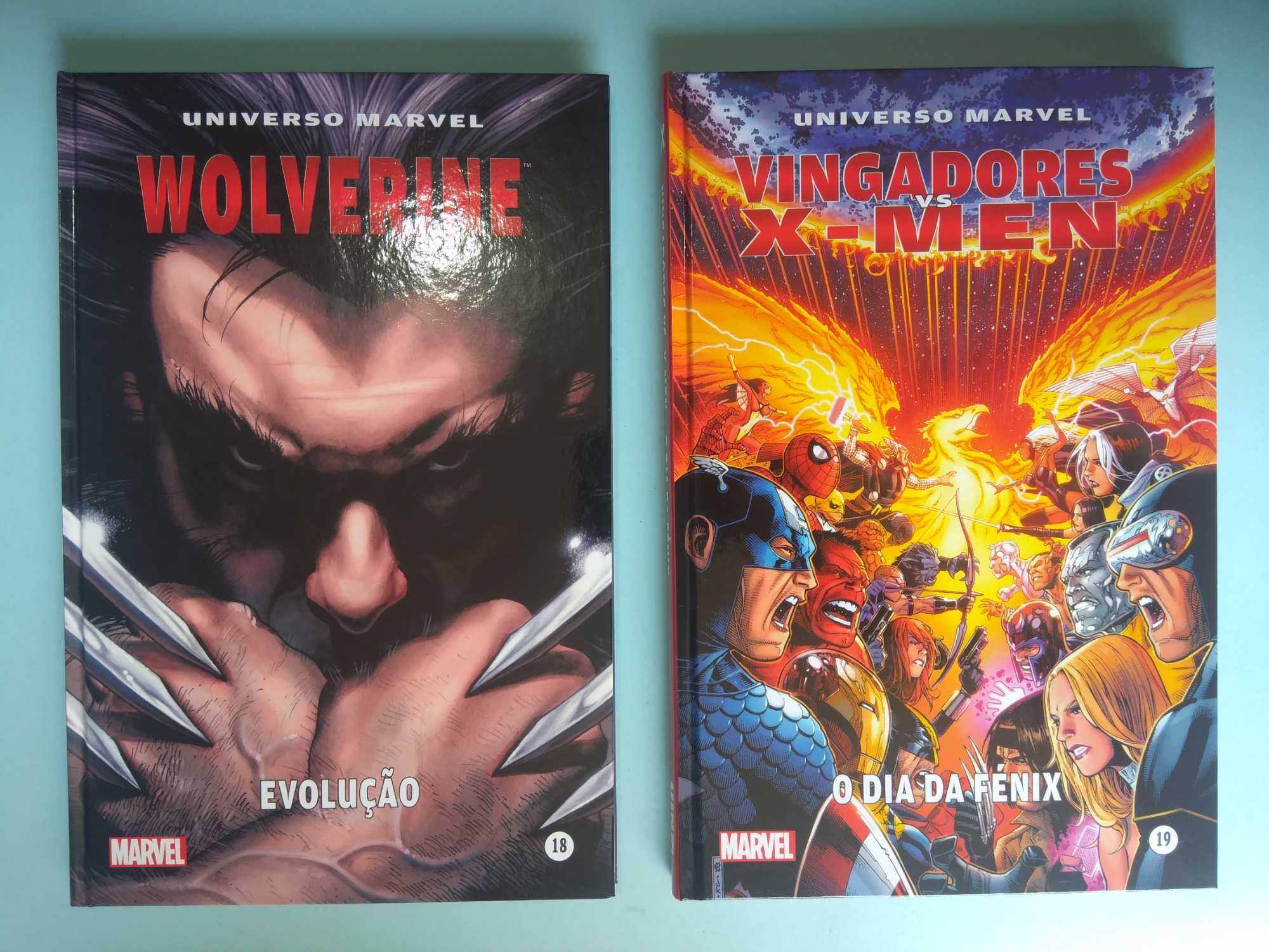 Coleção UNIVERSO MARVEL Ed. Levoir 20 volumes impecáveis.