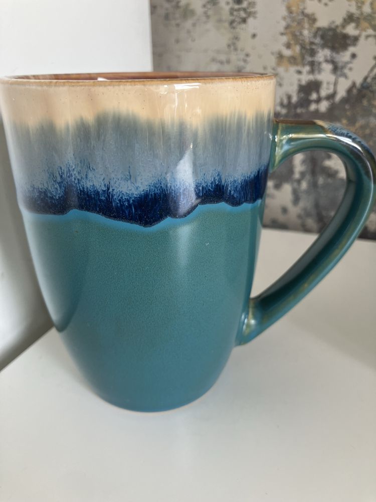 Kubki,filizanki ceramiczne bezowe poj.0,40 ml