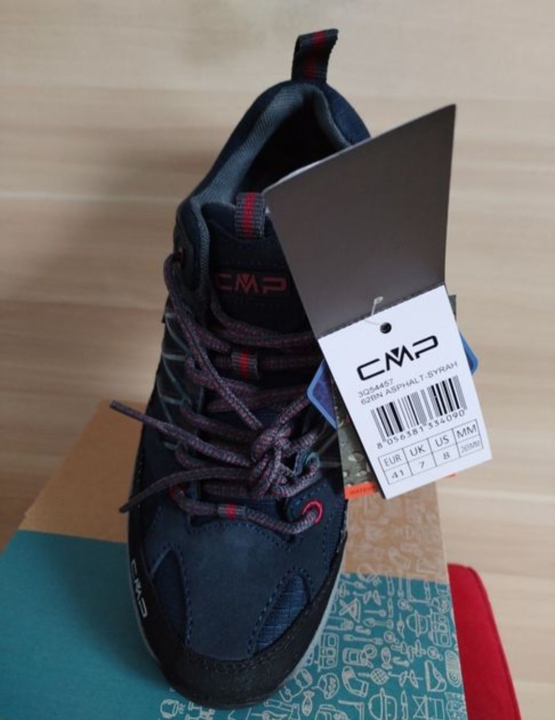 Buty męskie trekkingowe CMP Rigel Low WP r.41 oryginalne okazja nowe