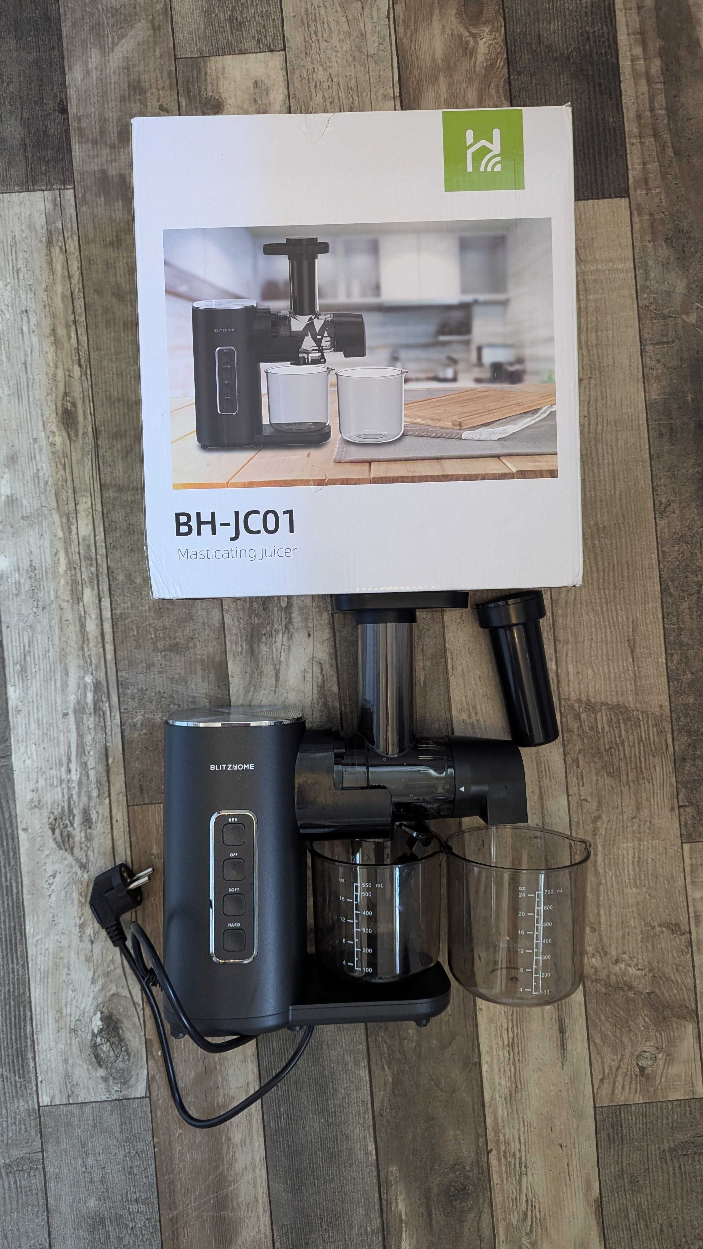 Wyciskarka wolnoobrotowa Blitzwolf BH-JC01 - zamiennik Zelmer ZJP3900