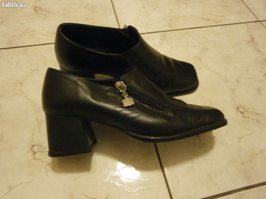 Buty skórzane damskie 37