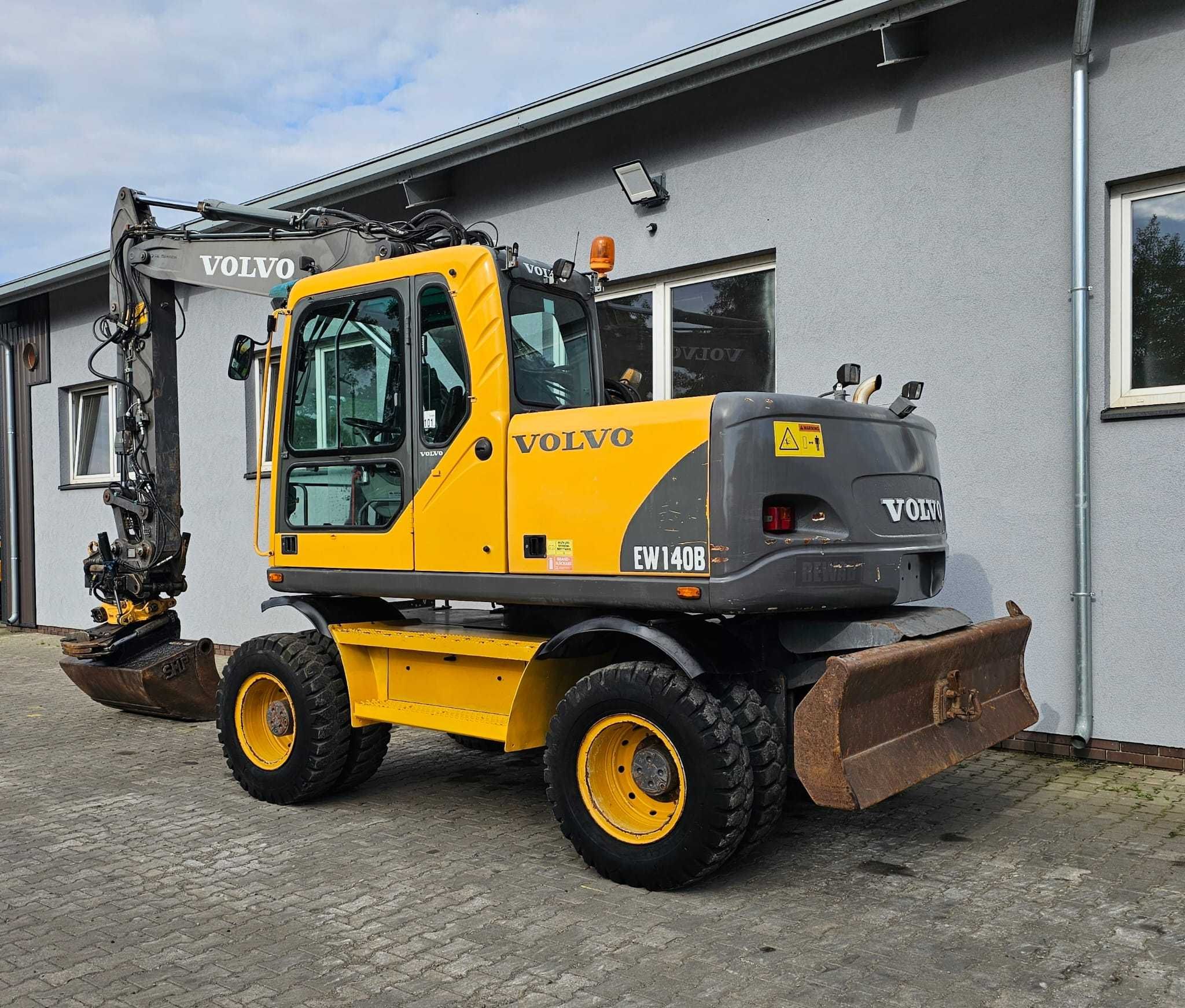VOLVO EW 140 B 8127H 2006r Oryginał ROTOTILT ENGCON Szczypce GPS 3D