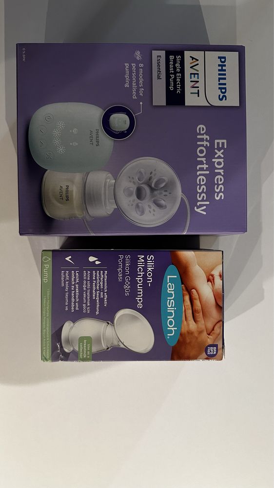 Laktator Philips Avent SCF323/11 plus kolektor Lansinoh i gratisy