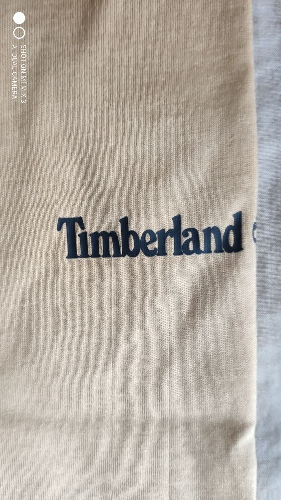 Timberland piaskowy jasnobrązowy t-shirt rozm XXL