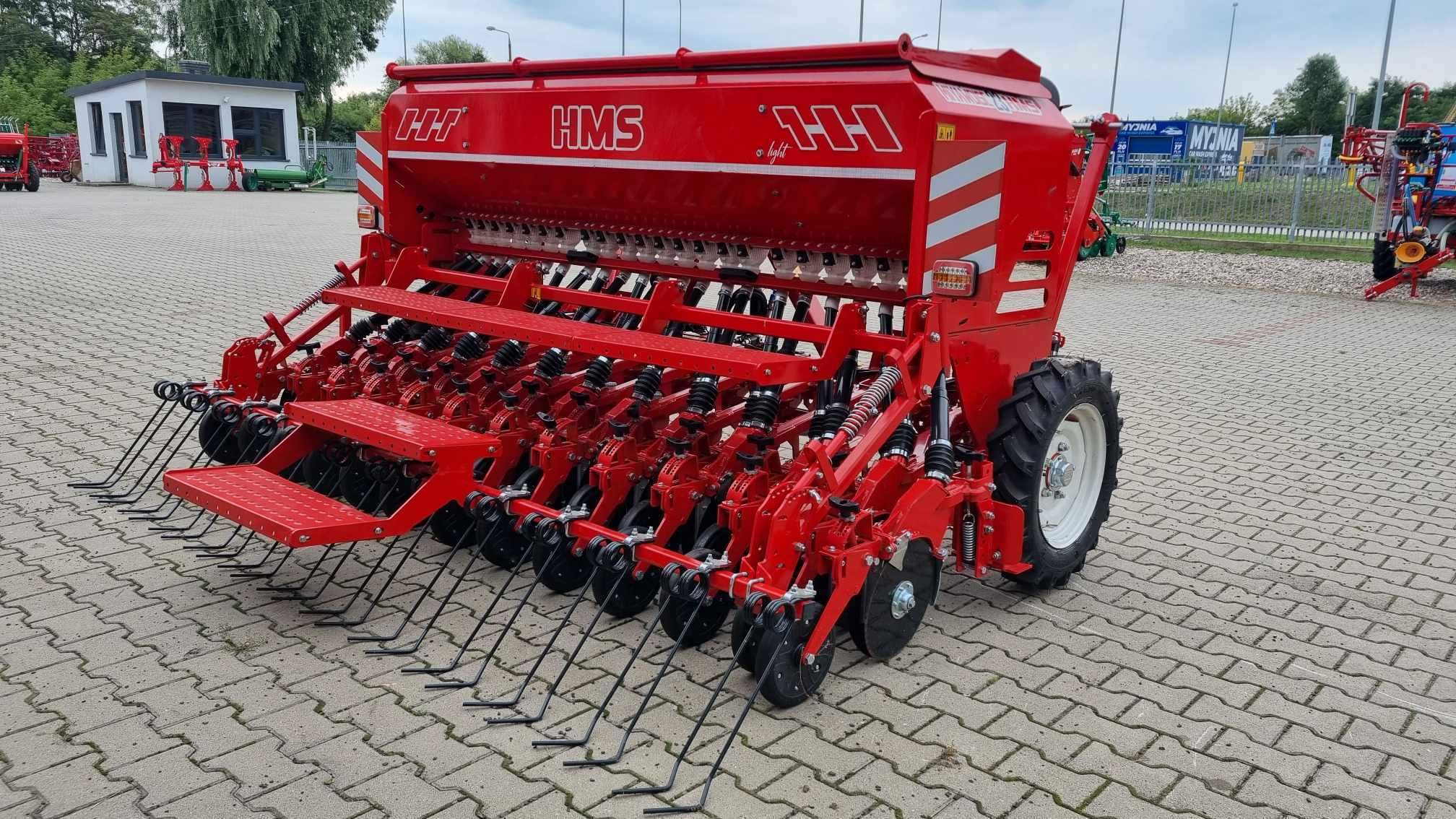 Siewnik do zboża 2 talerzowy 3m dwutalerzowy HMS Agro-Masz z komp.