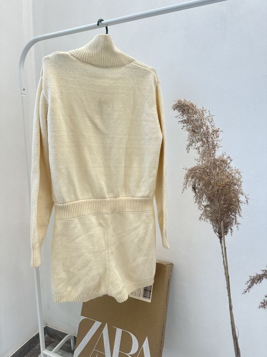 Теплий вязаний ромпер комбінезон шерсть Zara