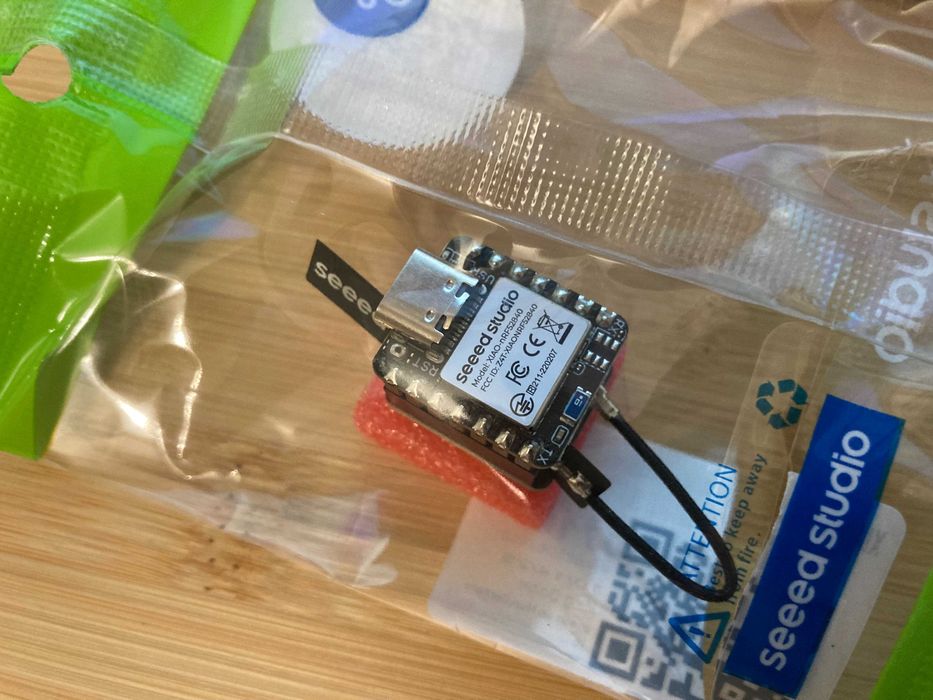 XIAO nRF52840 i Wio-SX1262 dla MeshCore Meshtastic 868MHz Lora Antena